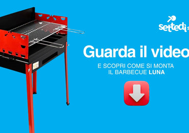 Come si monta il Barbecue LUNA?