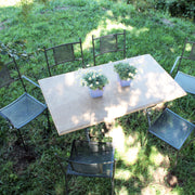 Sedia da Giardino in Ferro Modello Trasimeno – Schienale Traforato, Con o Senza Braccioli