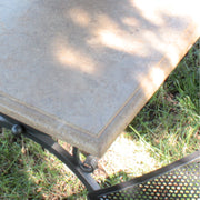 Piano in Travertino per struttura Tavoli da Giardino – Elegante, Naturale e Resistente