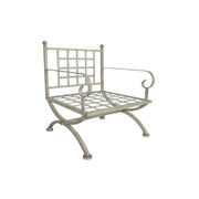 Poltrona da Giardino in Ferro Modello Umbria – 1 Posto, Elegante e Robusta