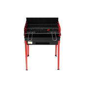 SOLE - Barbecue 30x50x75 a Carbone o Carbonella, con piedi smontabili