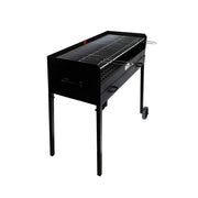 Mercurio - Barbecue 90x40x100 a Carbone o Carbonella Professionale con graticola in acciaio inox e struttura robusta.